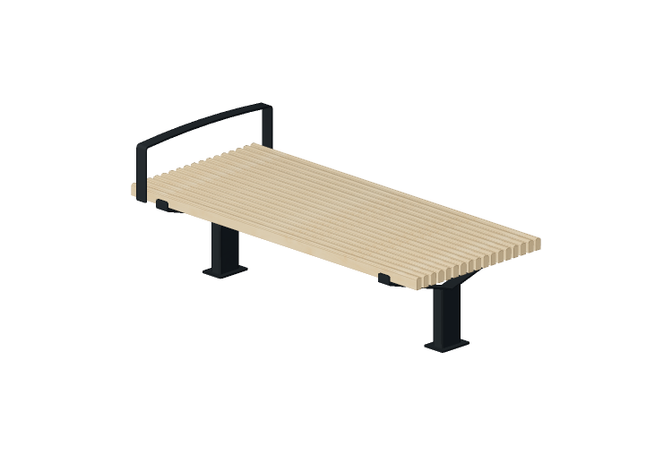Panchine e Fioriere 3D - Panchina in legno - Nola - Luma... Panchine e Fioriere 3D - Panchina in legno - Nola - Luma...