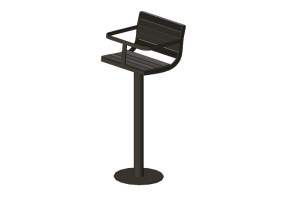 Bancs 3D - Chaise haute en bois - Nola - Parco Child