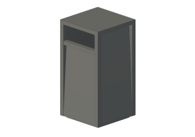 Accessori 3D - Cestino portarifiuti - Nola - Frame