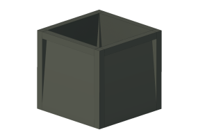 3D Zubeh&ouml;r - Blumenkasten - Nola - Frame
