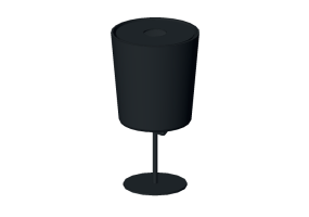 Accessoires 3D - Poubelle publique - Nola - Hinken