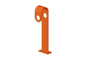 3D Zubeh&ouml;r - Stahlpoller - Nola - Hook