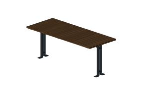 3D Accessories - Rectangular Table - Nola - Kajen