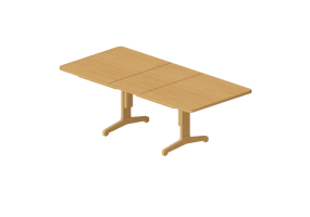 Mesas 3D - Mesa de madera - Nordic Care - Gustav 241