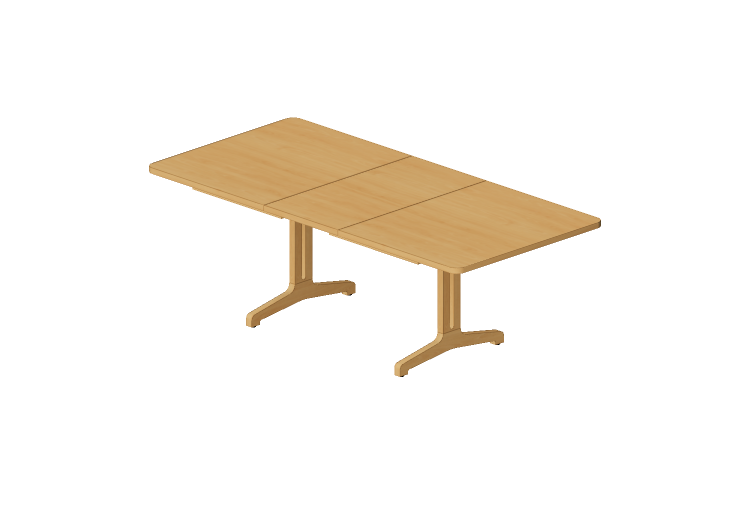 3D Tables - Wooden Table - Nordic Care - Gustav 242 -... 3D Tables - Wooden Table - Nordic Care - Gustav 242 -...