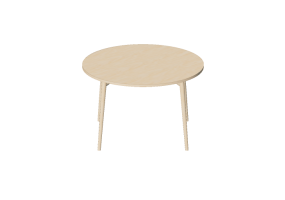 Mesas 3D - Mesa de madeira - Nordic Care - Grace 500