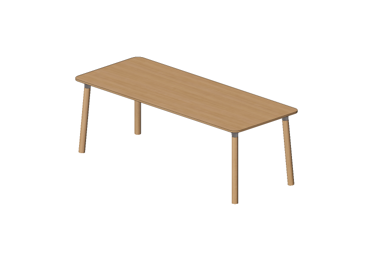 3D Tisch - Tisch aus Holz - Nordic Care - Knop 930 - Nordic... 3D Tisch - Tisch aus Holz - Nordic Care - Knop 930 - Nordic...