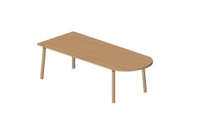 Mesas 3D - Mesa de madera - Nordic Care - Knop 940