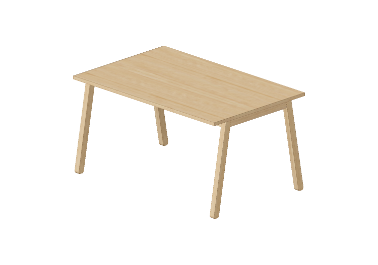 Mesas 3D - Mesa de madeira - Nordic Care - Niva 626 -... Mesas 3D - Mesa de madeira - Nordic Care - Niva 626 -...
