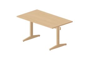 Mesas 3D - Mesa de madera - Nordic Care - Rialto 203