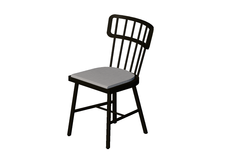 Chaises 3D - Chaise en bois laqué - Nordic Care - Bjorn 085... Chaises 3D - Chaise en bois laqué - Nordic Care - Bjorn 085...