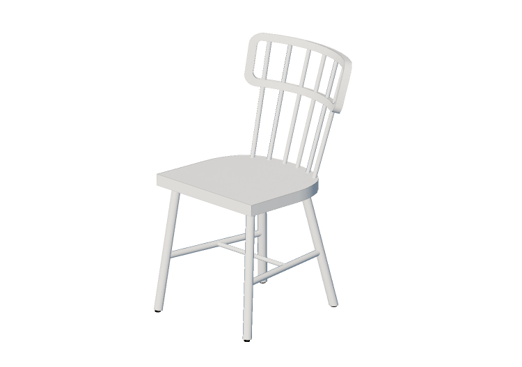 3D Chairs - Lacquered wooden chair - Nordic Care - Bjorn... 3D Chairs - Lacquered wooden chair - Nordic Care - Bjorn...