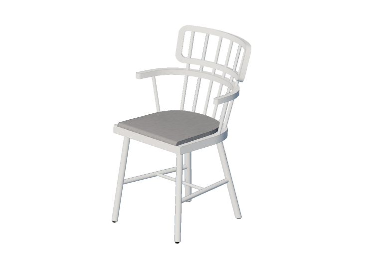 Sedie 3D - Sedia in legno laccato - Nordic Care - Bjorn 185... Sedie 3D - Sedia in legno laccato - Nordic Care - Bjorn 185...