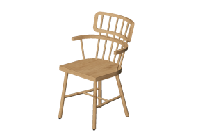Sedie 3D - Sedia in legno - Nordic Care - Bjorn 195