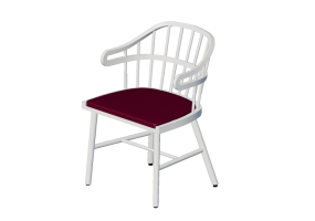 Sillas 3D - Silla de madera lacada - Nordic Care - Curt 088