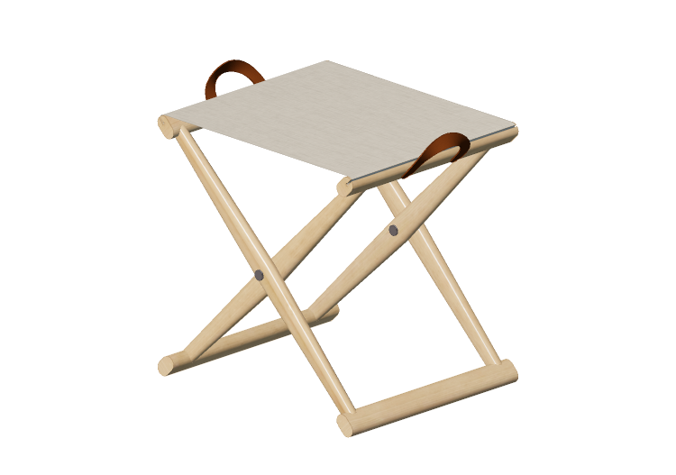 3D Chairs - Wooden stool - Nordic Care - Kompis 035 -... 3D Chairs - Wooden stool - Nordic Care - Kompis 035 -...