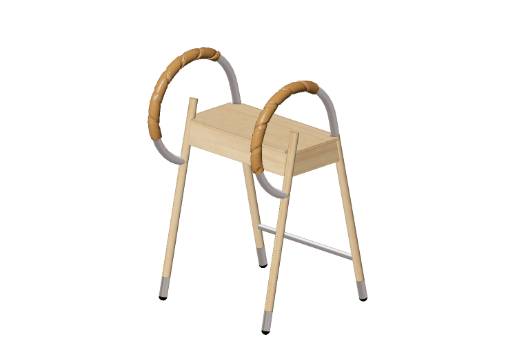 Sedie 3D - Sedia in legno - Nordic Care - Ram 108 - Nordic... Sedie 3D - Sedia in legno - Nordic Care - Ram 108 - Nordic...