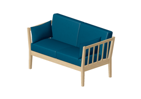 Divani 3D - Divano in tessuto - Nordic Care - Ellinor 368