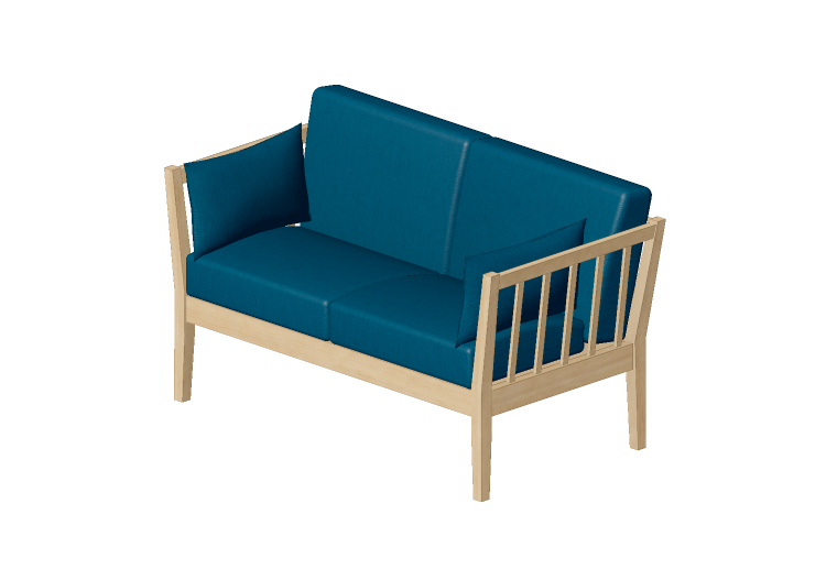 Divani 3D - Divano in tessuto - Nordic Care - Ellinor 368 -... Divani 3D - Divano in tessuto - Nordic Care - Ellinor 368 -...