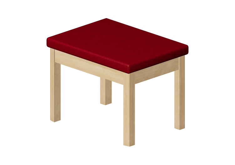 3D Sessel und Sofas - Pouf aus Stoff - Nordic Care - Freja... 3D Sessel und Sofas - Pouf aus Stoff - Nordic Care - Freja...