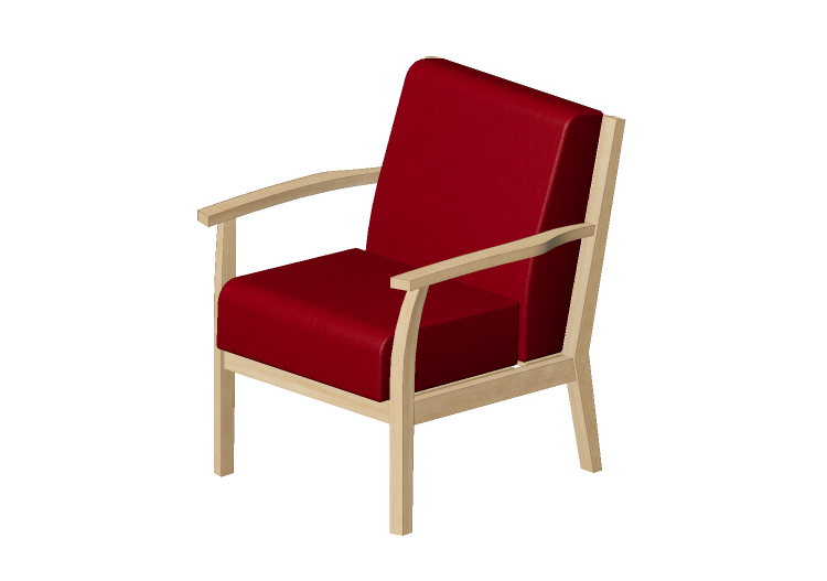 Divani 3D - Poltrona in tessuto - Nordic Care - Freja 335 -... Divani 3D - Poltrona in tessuto - Nordic Care - Freja 335 -...