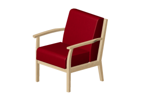 Poltronas y Sof&aacute;s 3D - Sill&oacute;n de tela - Nordic Care - Freja 335