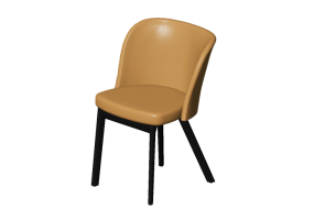 Chairs and Sofas 3D - Leather armchair - Nordic Care - Humlan 370