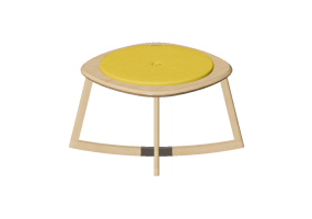 Chairs and Sofas 3D - Wooden bench - Nordic Care - Rock On 033