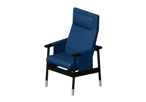Chairs and Sofas 3D - Fabric armchair - Nordic Care - Jackie 541