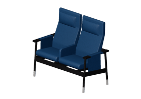 Chairs and Sofas 3D - Fabric sofa - Nordic Care - Jackie 542