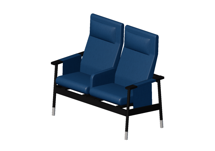 Sofás 3D - Sofá em tecido - Nordic Care - Jackie 542 -... Sofás 3D - Sofá em tecido - Nordic Care - Jackie 542 -...
