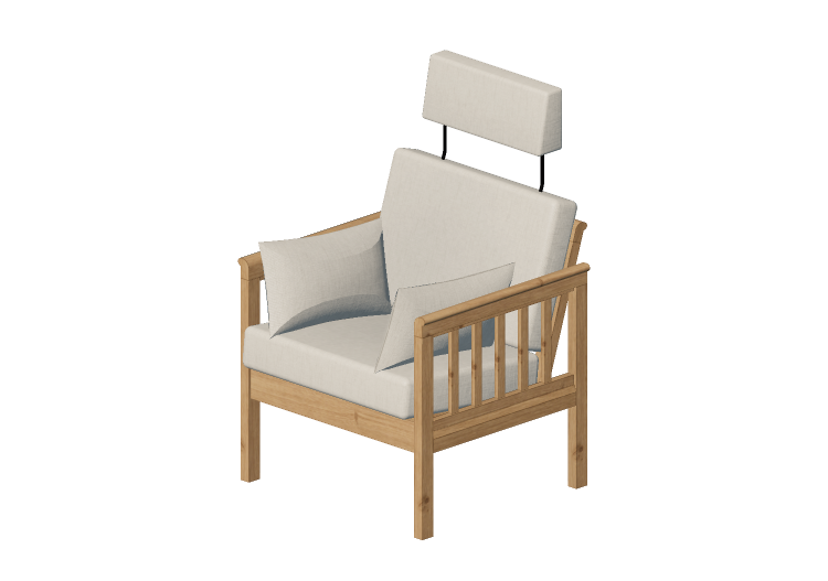 Divani 3D - Poltrona in tessuto - Nordic Care - Rib 570-1 -... Divani 3D - Poltrona in tessuto - Nordic Care - Rib 570-1 -...