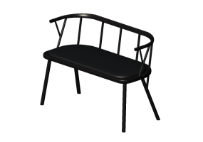 3D Sessel und Sofas - Sofa aus lackiertem Holz - Nordic Care - YesYes 098