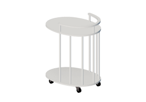 Accesorios 3D - Carrito de madera lacada - Nordic Care - Julia 065