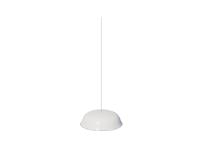 Lampe &agrave; suspension 3D - Lampe &agrave; suspension - Norr 11 - Cloche Three White