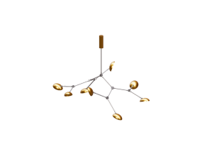 L&aacute;mpara colgante 3D - L&aacute;mpara suspendida - Norr 11 - Drop