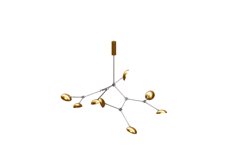 Lámpara colgante 3D - Lámpara suspendida - Norr 11 - Drop -... Lámpara colgante 3D - Lámpara suspendida - Norr 11 - Drop -...