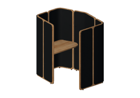 Escritorios 3D - Cabina con escritorio - Orangebox &ndash; Coppice - Work 01