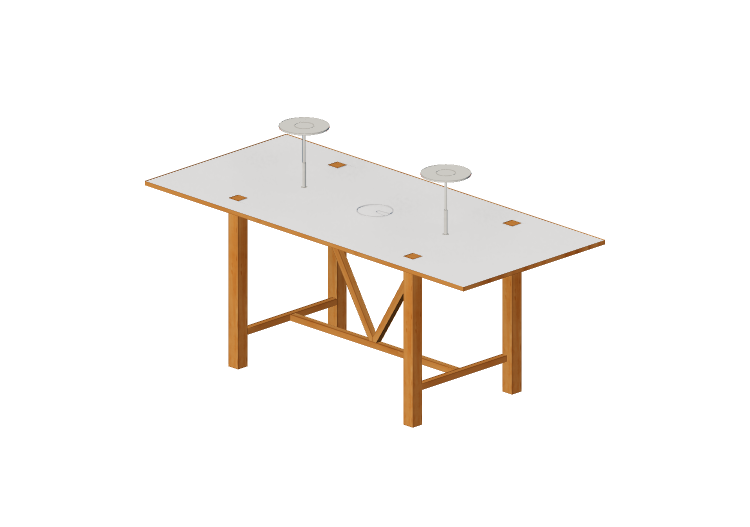 Mesas 3D - Mesa retangular - Orangebox – Bae-21 - Orangebox Mesas 3D - Mesa retangular - Orangebox – Bae-21 - Orangebox