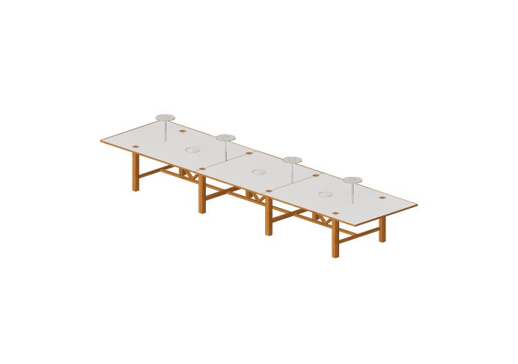 3D Tische - Rechteckiger Tisch - Orangebox – Bae-03 -... 3D Tische - Rechteckiger Tisch - Orangebox – Bae-03 -...