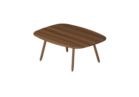 Tavoli 3D - Tavolo rettangolare - Orangebox &ndash; Arber-CT01