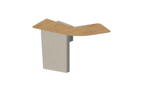 Mesas 3D - Brazo derecho con mesilla - Orangebox &ndash; AD-62 RC