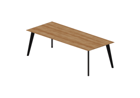 Mesas 3D - Mesa de reuni&atilde;o - Orangebox - Cubb-RCM-04