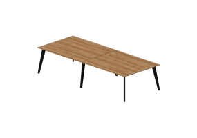 3D Tische - Besprechungstisch - Orangebox - Cubb-RCM-14