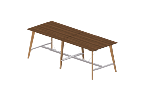 3D Tische - Besprechungstisch - Orangebox - Cubb-RCP-08