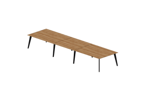 3D Tische - Besprechungstisch - Orangebox - Cubb-RCM-12