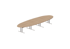 Tables 3D - Table ovale - Orangebox - CSO-16-52