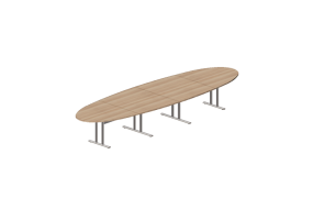 3D Tables - Oval Table - Orangebox - CSO-14-48