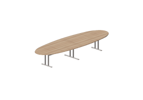 Mesas 3D - Mesa oval - Orangebox - CSO-14-44