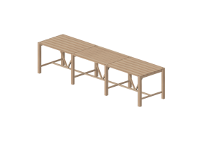 3D Tables - Rectangular Table - Orangebox - Library-08